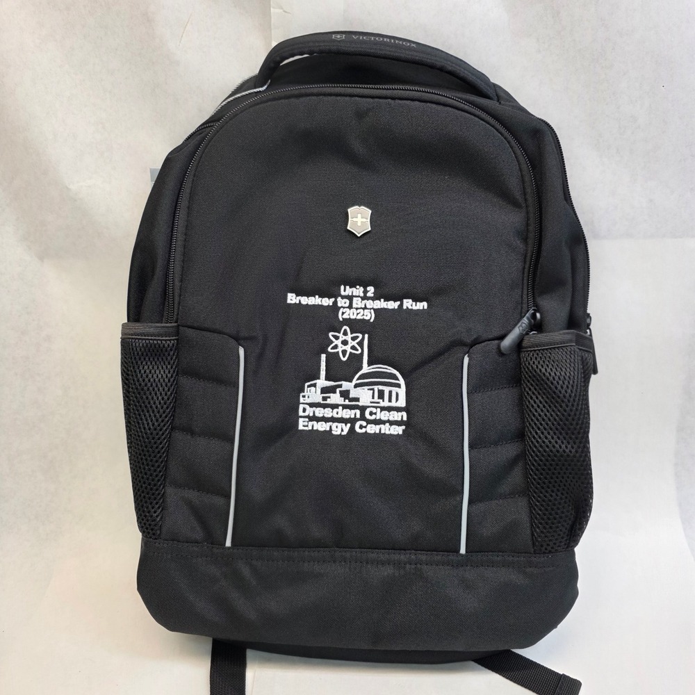Victorinox Journey 2.0 Universal Backpack 16" Black Embroidered, Swiss Army NWT